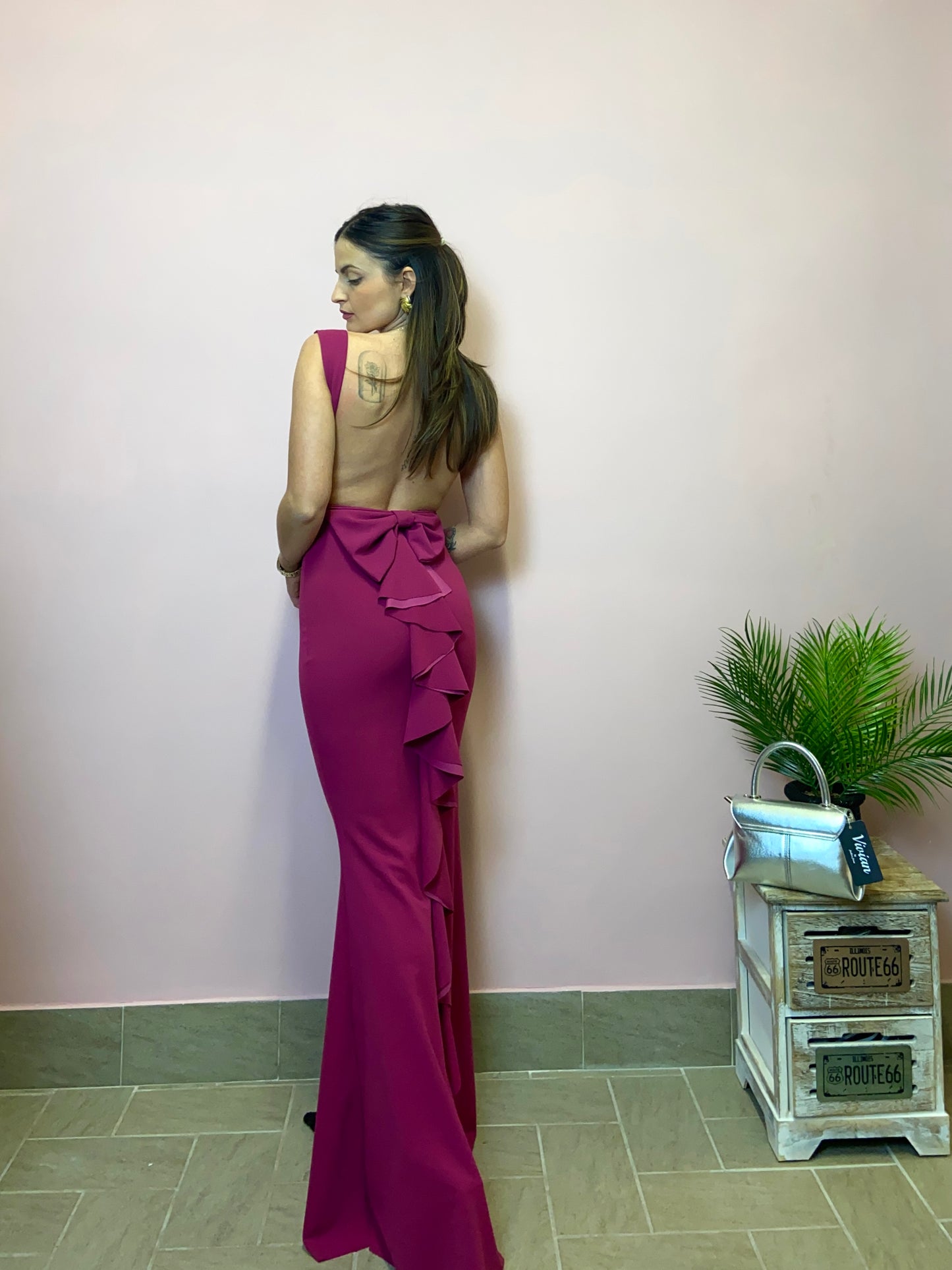 Abito FIOCCO MAGENTA