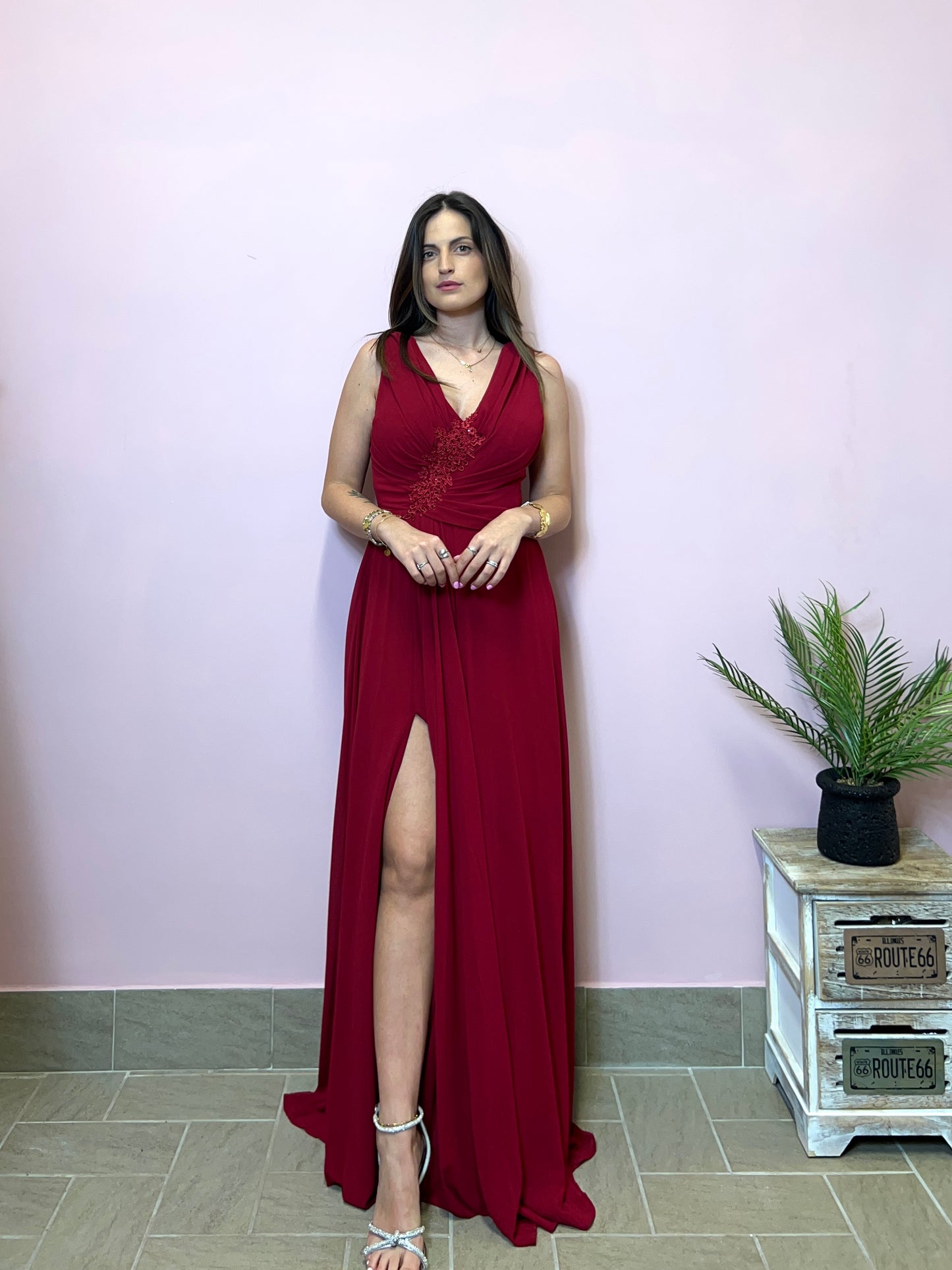 Abito WENDY BORDEAUX