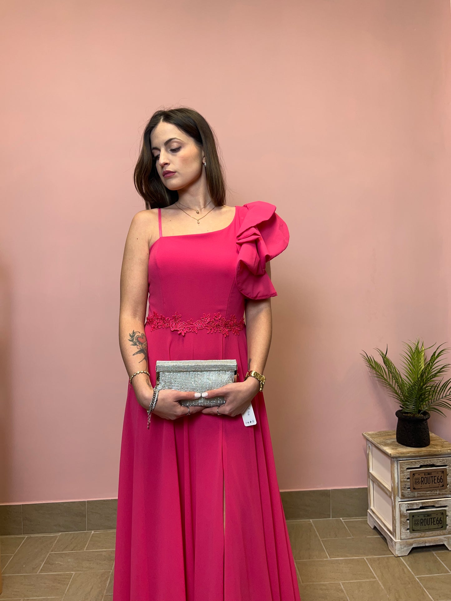Abito GISELLE FRAGOLA