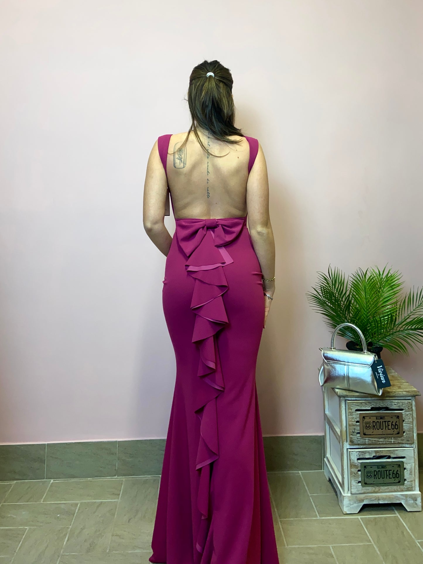 Abito FIOCCO MAGENTA