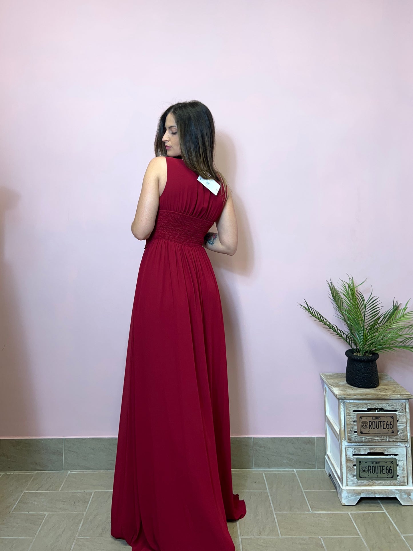Abito WENDY BORDEAUX