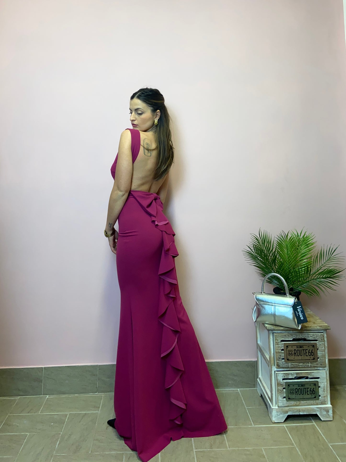 Abito FIOCCO MAGENTA