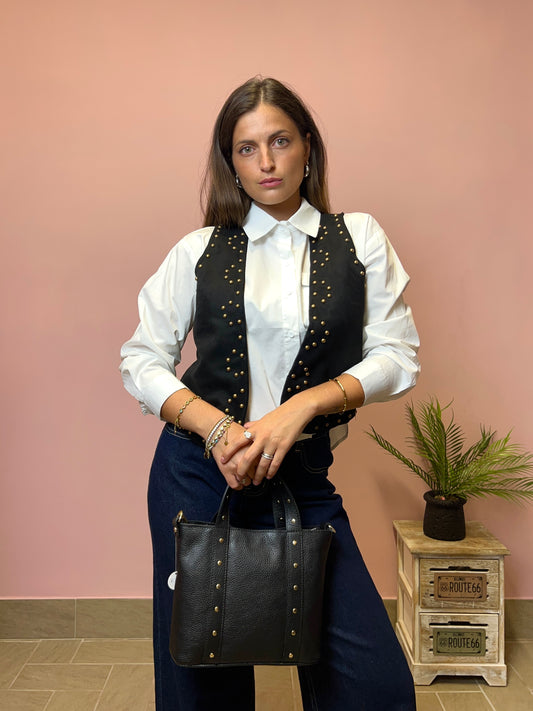Gilet RODEO CAMOSCIO
