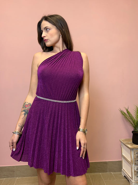 Abito LUREX MAGENTA