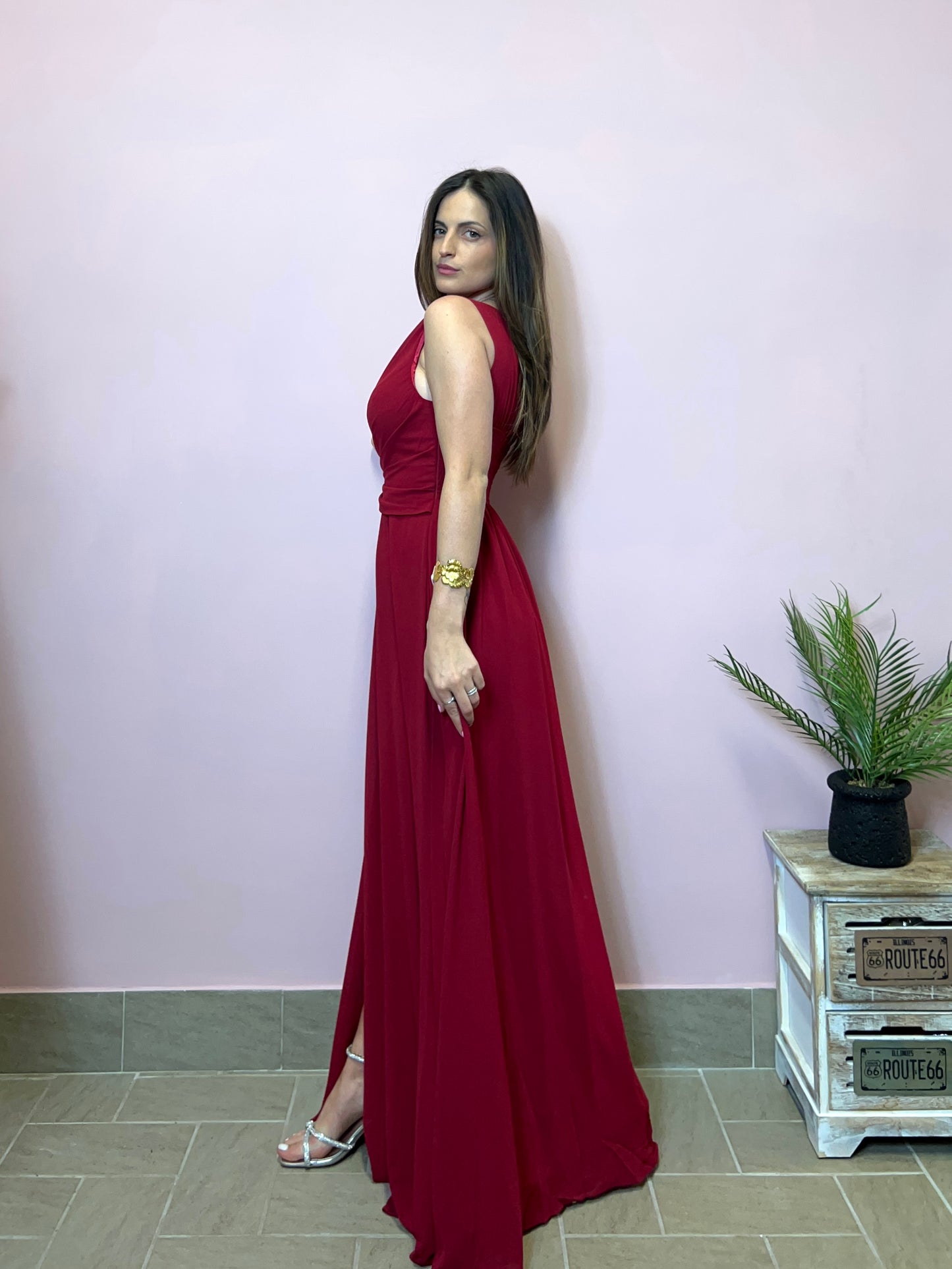 Abito WENDY BORDEAUX