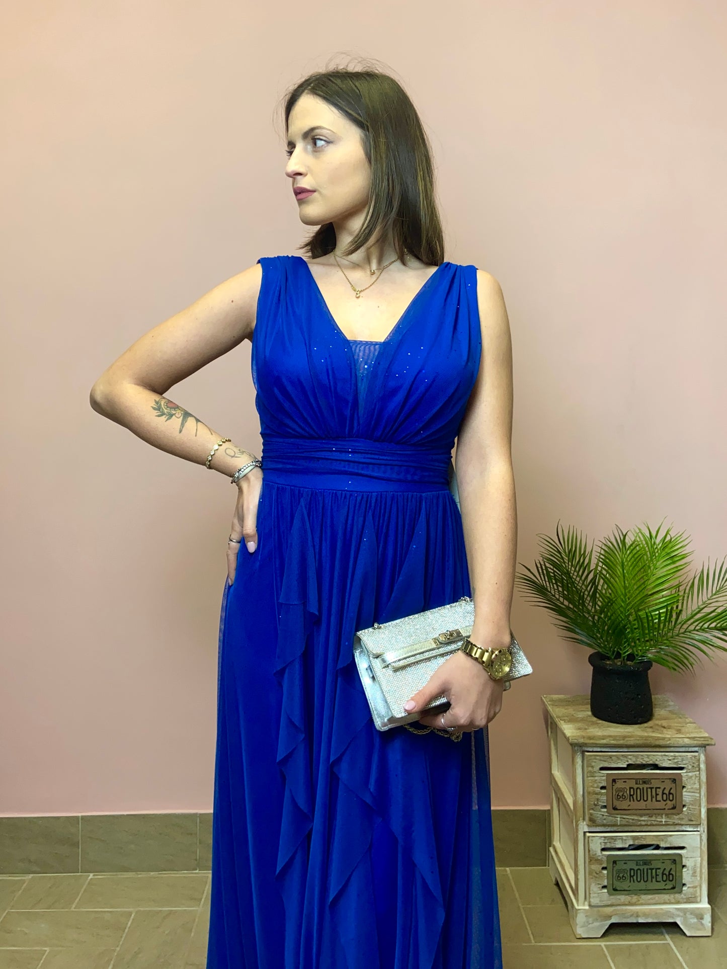Abito STRASS BLU