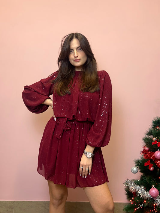 Abito SILVIA BORDEAUX