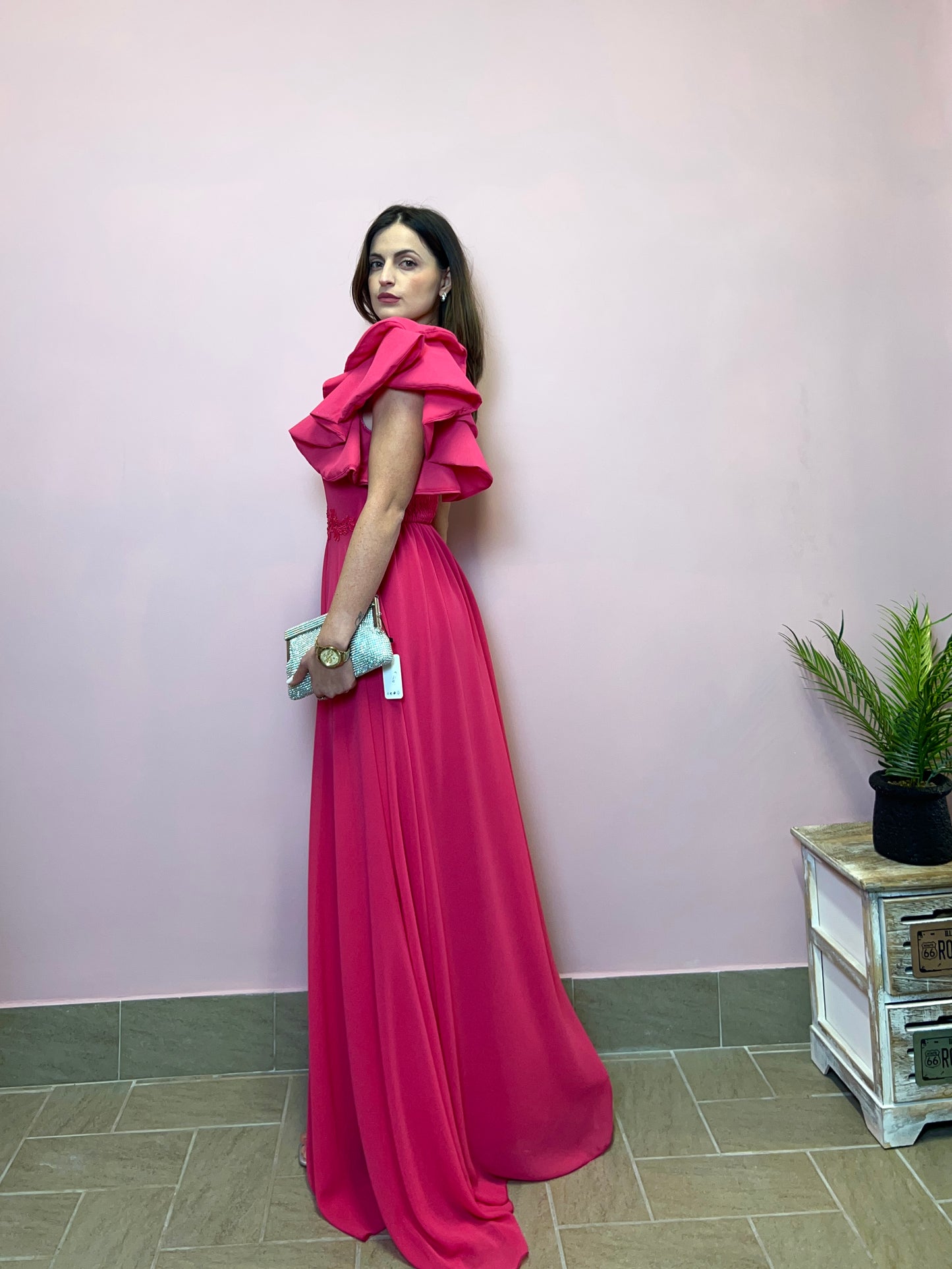 Abito GISELLE FRAGOLA