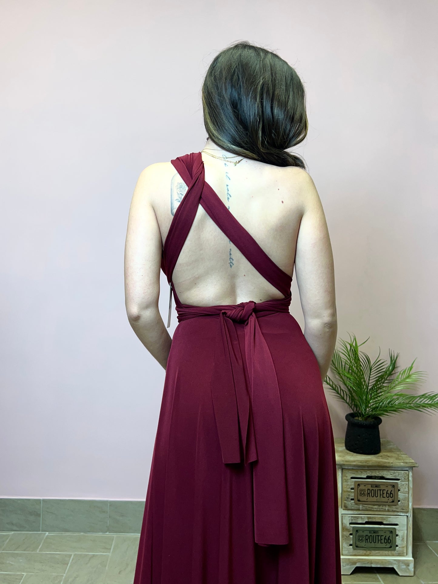 Abito INFINITO BORDEAUX