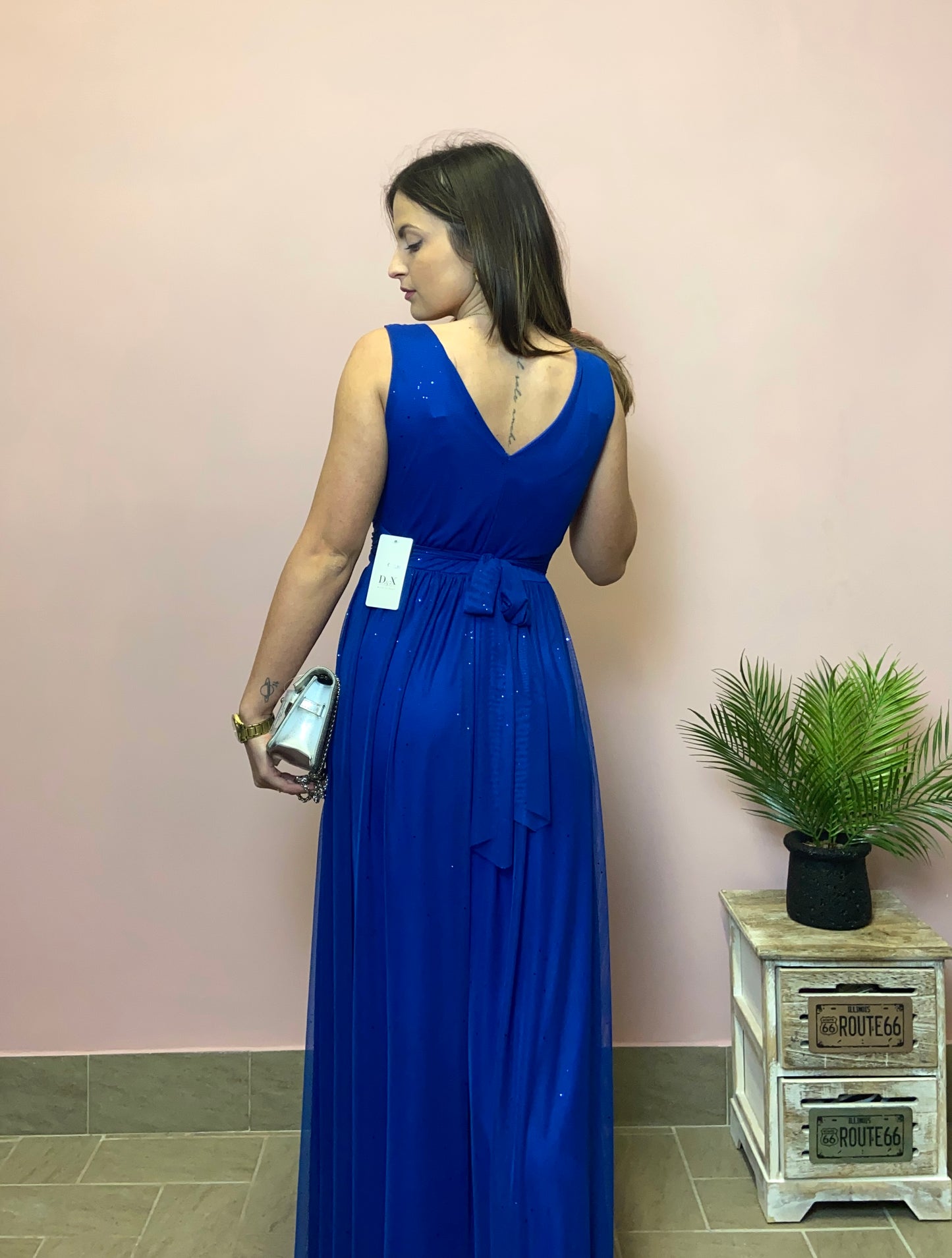 Abito STRASS BLU